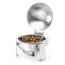 Hendi Chafing Dish rund, satiniert, Profi Line, 6L, 465x420x(H)320mm, Bild 3