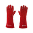 Hendi Hitzebeständige Handschuhe, Leder, Rot, 2 Stk., (L)410mm, Bild 2