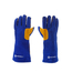 Hendi Hitzebeständige Handschuhe, Leder, Blau, 2 Stk., (L)410mm, Bild 2