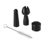 Hendi Sahnespender, schwarz, Kitchen Line, 0,5L, Schwarz, ⌀80x(H)260mm, Bild 5