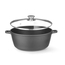 Hendi Kasserolle mit Antihaft-Beschichtung, 7,5L, Schwarz, 387x310x(H)130mm, Bild 3