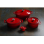 Hendi Emaillierter Gusseisentopf, 3,7L, Rot, 317x240x(H)105mm, Bild 9