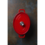 Hendi Emaillierter Gusseisentopf, 4,4L, Rot, 365x290x(H)115mm, Bild 3