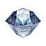 BarUp Eiswürfelform, edelsteinförmig, Blau, 2 Stk., 190x105x(H)30mm, Bild 7