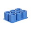 BarUp Eiswürfelform, Shotglas, Blau, 125x190x(H)60mm, Bild 3
