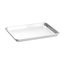 Hendi Backblech, Silber, 330x242x(H)26mm, Rechteckig