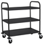 Hendi Servierwagen mattschwarz, 905x585x(H)945mm, Bild 7