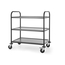 Hendi Servierwagen mattschwarz, 905x585x(H)945mm, Bild 3