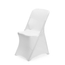 Hendi Klappstuhlbezug, 810965 & 910989, Weiß, 540x440x(H)840mm, Bild 3