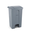AmerBox Tret-Abfalleimer, 68L, Hellgrau, 490x410x(H)660mm, Bild 9