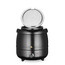 Hendi Suppenkessel, Kitchen Line, 8L, Schwarz, 230V/400W, ⌀330x(H)363mm, Bild 3
