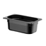 Hendi Gastronorm-Behälter 1/4, Profi Line, GN 1/4, 2,8L, Schwarz, 265x162x(H)100mm, Bild 3