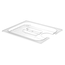 Hendi Gastronorm-Deckel mit Sous-Vide-Stab-Aussparung, GN 1/2, Transparent, 265x325mm, Bild 3