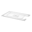 Hendi Gastronorm-Deckel mit Sous-Vide-Stab-Aussparung, GN 1/1, Transparent, 530x325mm, Bild 3