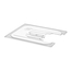 Hendi Gastronorm-Deckel mit Sous-Vide-Stab-Aussparung, GN 1/2, Transparent, 265x325mm, Bild 3
