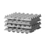 Hendi Set aus 4 Eierbehältereinsätzen für OVOBOX 120 , 291x288x(H)41mm, Bild 3