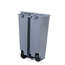 Hendi Abfallbehälter, 120L, Hellgrau, 510x425x(H)875mm, Bild 3