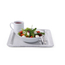 AmerBox Polyestertablett für Selbstbedienungsrestaurants, GN 1/2, Granit, 325x265mm, Bild 5