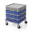 AmerBox Fahrgestell für Universal-Regale 500×500 mm, Hellgrau, 500x500x(H)180mm, Bild 3