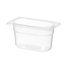 Hendi Gastronorm-Behälter 1/9, Profi Line, 1,0, GN 1/9, 1L, Transparent, 176x108x(H)100mm, Bild 3
