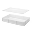 Hendi Deckel für Pizzateigbox GN 1/1, GN 1/1, Weiß, 530x325x(H)20mm, Bild 5