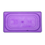 Hendi Gastronorm-Deckel violett, GN 1/3, Violett, 325x176mm, Bild 3