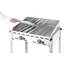 Hendi Grillsystem Green Fire 2 Brenner mit Emaillierte Grillplatte und Grillrost aus Gusseisen GN 1/1 740x615x(H)825 mm, Ausführung: Emaillierte Grillplatte und Grillrost aus Gusseisen GN 1/1, Bild 5