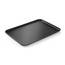Hendi Serviertablett Euronorm Schwarz 530x370x(H)22 mm, Farbe: Schwarz