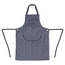 Whites Latzschürze mit Tasche blau-weiß gestreift, Bild 7