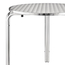 Bolero runder Bistrotisch Edelstahl 3 Beine 70cm, Bild 4