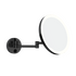 Aliseo LED MY Kosmetikspiegel mit Doppel-Schwenkarm schwarz matt, Farbe: Schwarz, Variante: Doppel-Schwenkarm