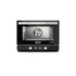 UNOX BAKERLUX CLASSIC XENA-03HS-MADP Professioneller Konvektomat mit Wasserdampf 3 Einschübe 460x330 Elektrisch, Türöffnung: Nach unten, Ausführung: Mit Pumpe, Modell: XENA-03HS