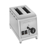 Milantoast Sandwich Toaster 2 Scheiben, Farbe: Edelstahl, Ausführung: 2 Scheiben