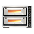 GMG Classic PF 6262 DE-T Pizzaofen 4+4 x 30 cm Ø, Variante: PF 6262 DE-T